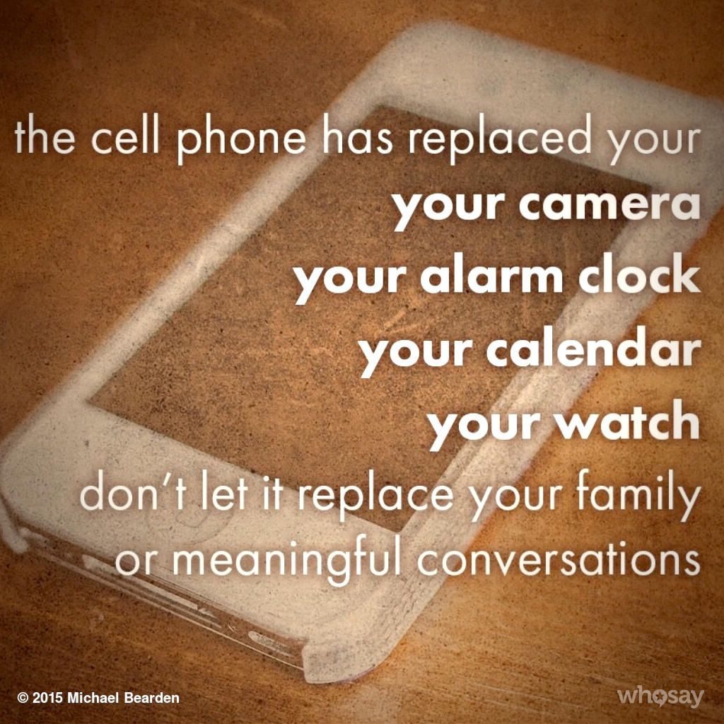 While eating I notice 2 separate couples dining. ALL on their phones. Not 1 word spoken! What are we doing? M~ #Life