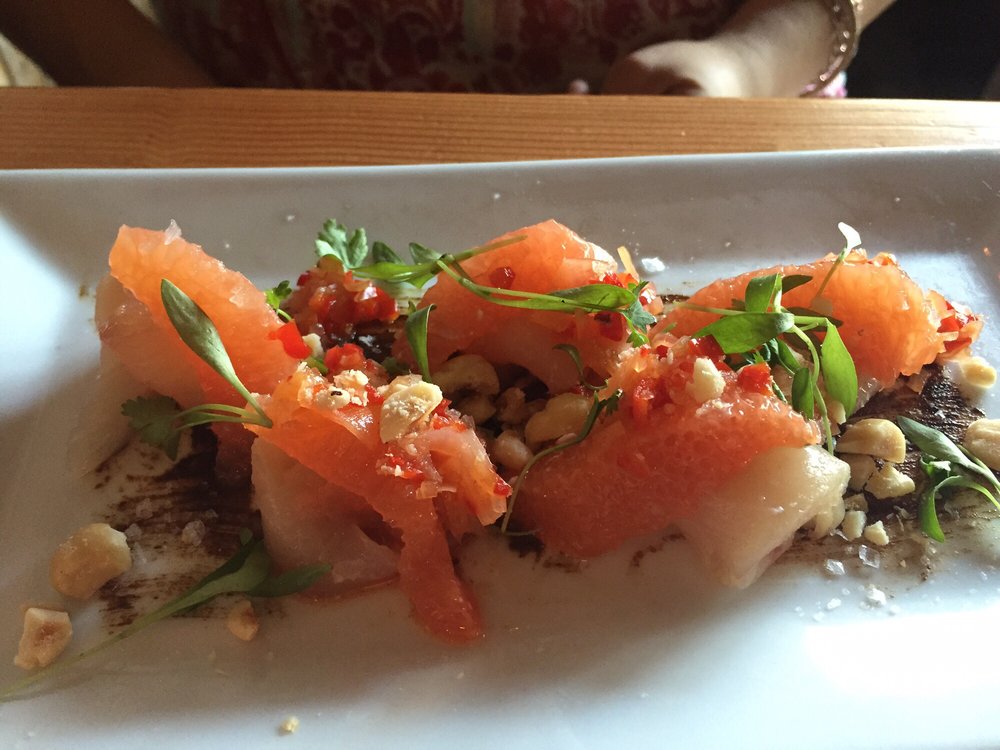 Our Beet Cured Hamachi will make your taste buds sing. #seafood #fresh #shermanoaks