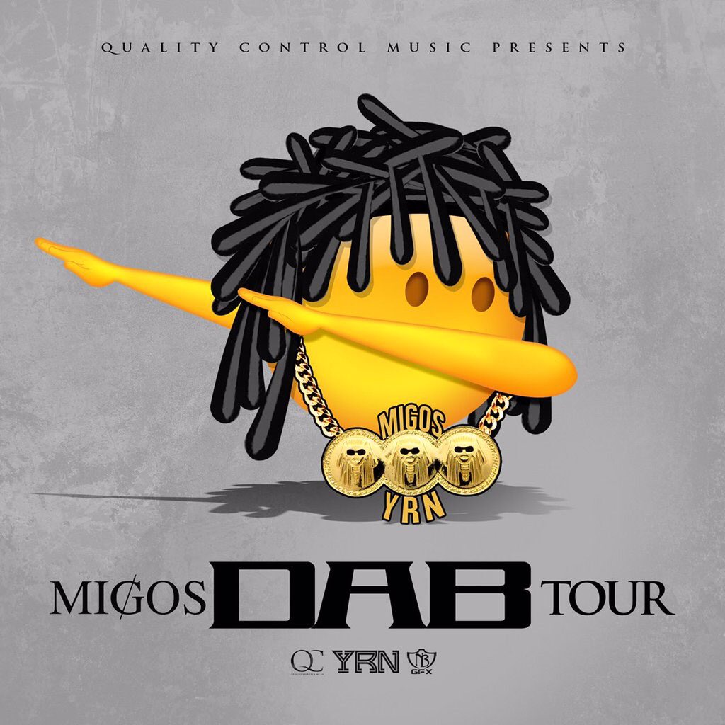 Migos's tweet photo. #DABTOUR WHERE YALL AT?? https://t.co/xj65T1AOGR