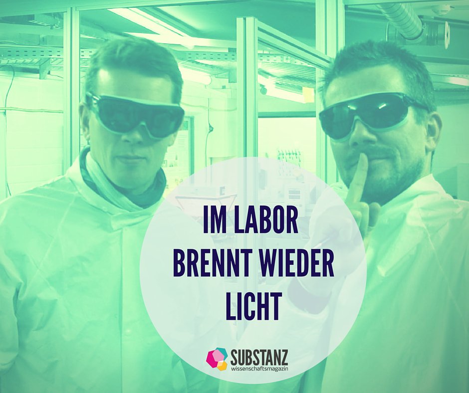 Es geht weiter: Macht mit bei unserer Umfrage und gestaltet den Relaunch von Substanz.
de.surveymonkey.com/r/FJJN9J8