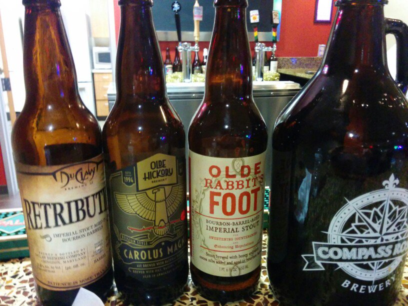 Enjoying some tasty brew <a href="/talescask/">Tales from the Cask</a> holiday