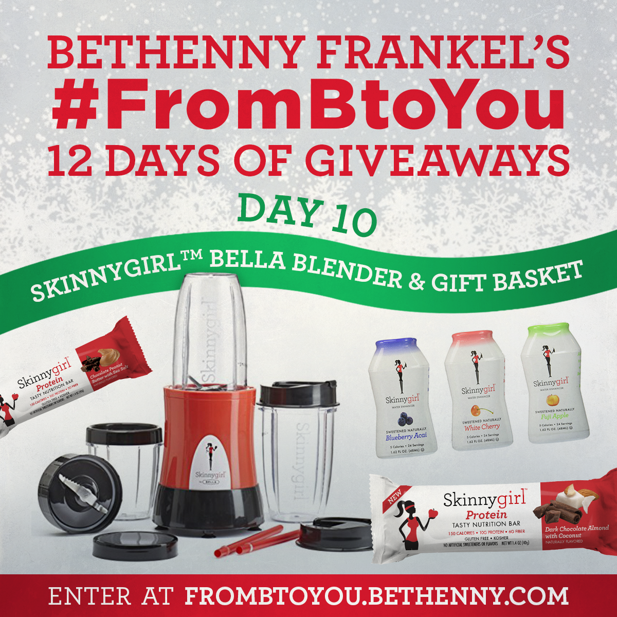joannaonthelake's tweet photo. So Wonderful! @SkinnygirlBrand Shake up your holiday party with a #Skinnygirl blender & treats, #FromBtoYou! https://t.co/fyoSRreeXM