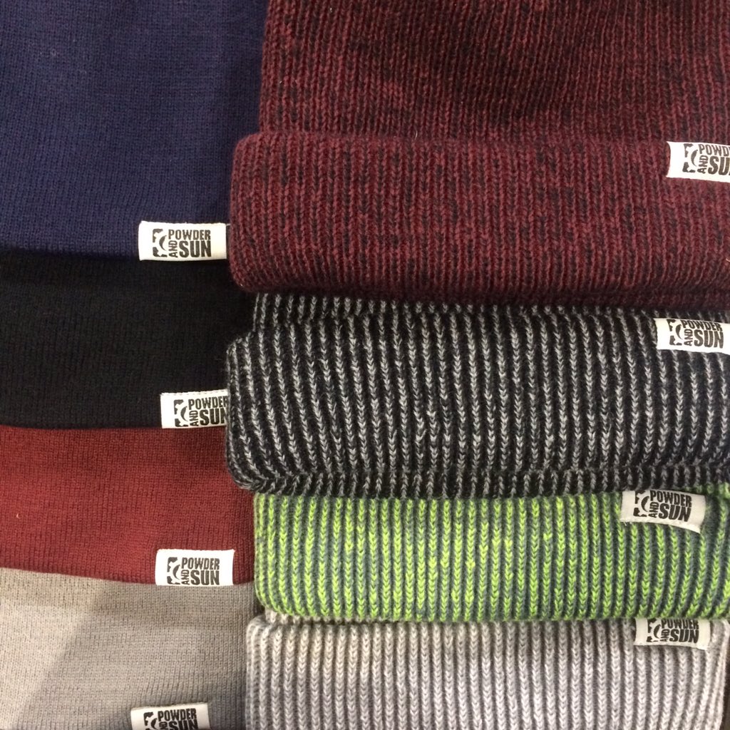powderandsunlv's tweet photo. New Powder and Sun beanies now available! #SupportYourLocalBoardshop #SuppliersofStoke #PowderandSun #Beanies https://t.co/RI7thDwbah