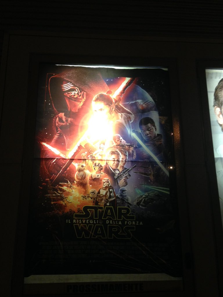 ale_villa97's tweet photo. "Che la forza sia con te" #StarWars #TheForceAwakens @zizzo_zizzo https://t.co/uUo4J80aEj