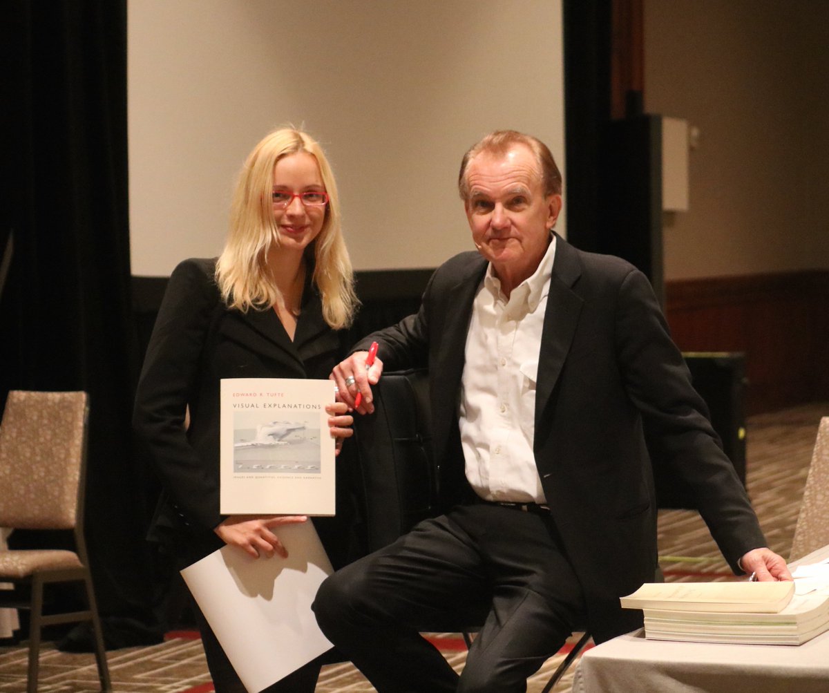 annavitals's tweet photo. "Information is the interface"
Can't agree more with @EdwardTufte https://t.co/76RsO8ykez
