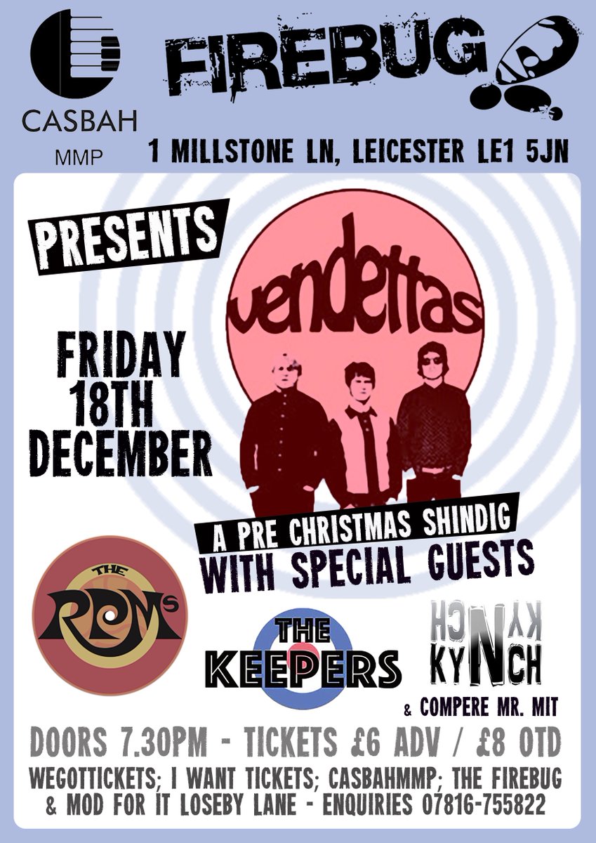 casbah59's tweet photo. @EllieKTweets @kynchband #kynch tix here:
https://t.co/pOBpH1TXNU £6adv NUS £5 #thisfriday 18th @FirebugBar #leics https://t.co/56yt6VceeZ