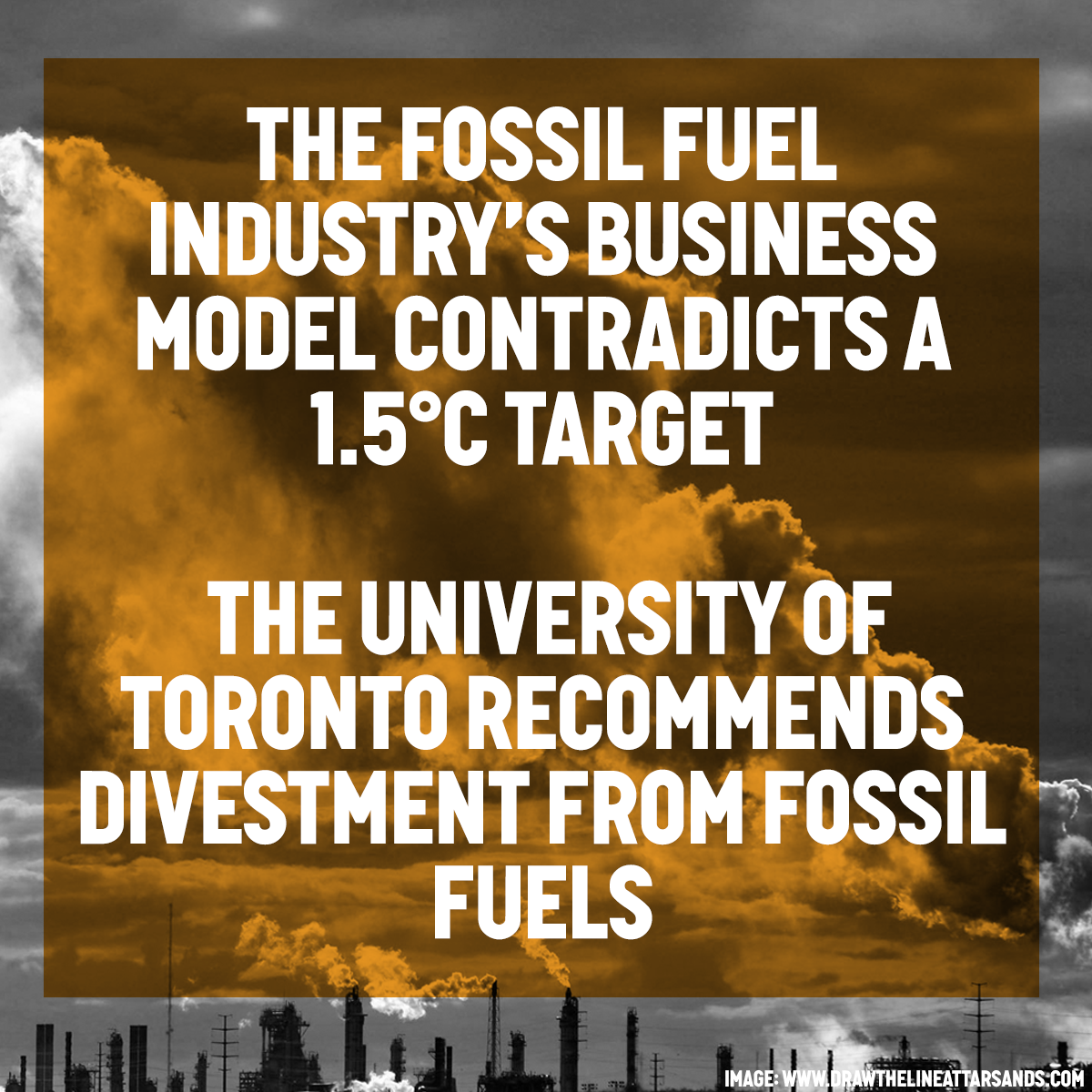 .<a href="/UofT/">University of Toronto</a> recommended moving investments from the fossil fuel industry to clean energy. <a href="/JustinTrudeau/">Justin Trudeau</a> should follow!