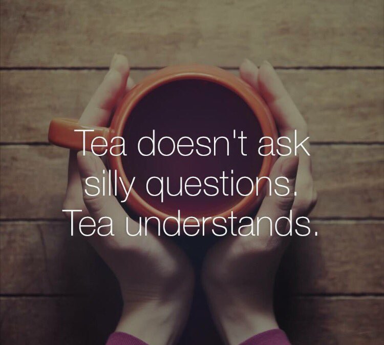 thescript's tweet image. Top of de mornin to Ye! It's time for tea! ☕️ 😉 G