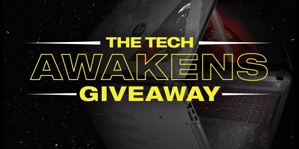 NeweggCan's tweet photo. Enter #TheTechAwakens to win a special edition #StarWars HP laptop & more π https://t.co/7B6nA5BrMy https://t.co/GDiC4OZGVw