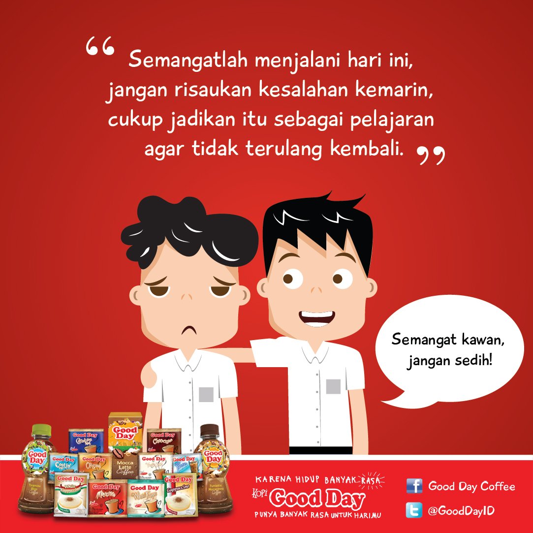 GoodFriends, jangan menyerah jika kalian sedang merasa sedih ya. Selalu ingat quotes di bawah ini :) Setuju nggak?