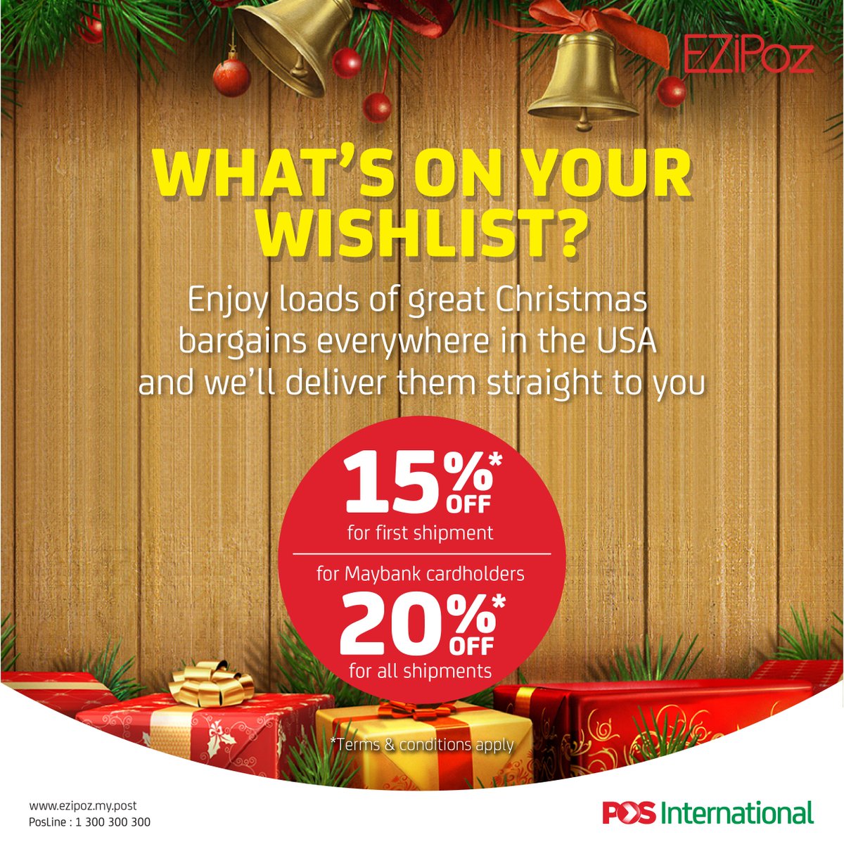 posmalaysia's tweet photo. Enjoy shopping with great deals in the USA and we will deliver it to you. #posmalaysia #ezipoz https://t.co/efBj2c8VgI