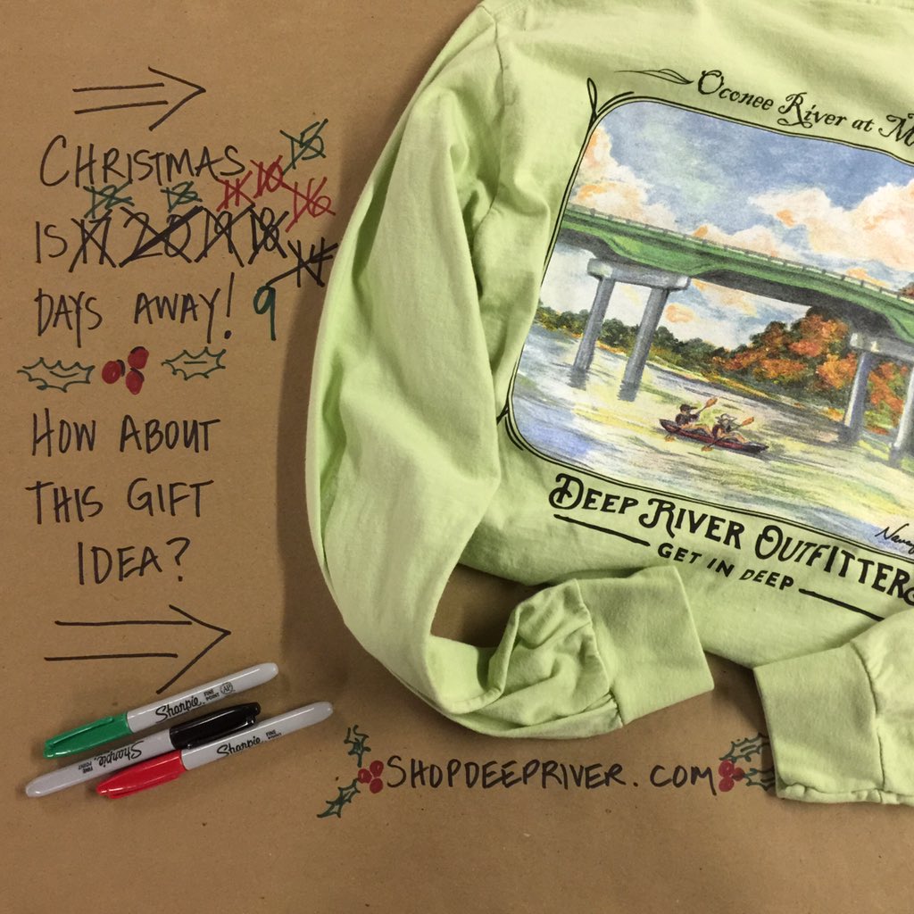 shopdeepriver's tweet photo. Christmas is 9 days away! Do some shopping at https://t.co/OIy1cZK7as! #christmas #oconeeriver #milledgeville https://t.co/ccTwpE1tLn