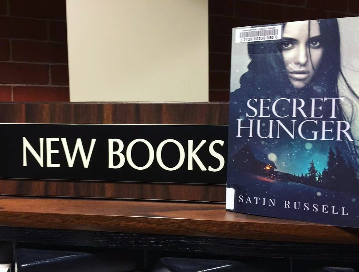 SatinRussell's tweet photo. Reader spotted my book at the Newburyport Public Library!
#SecretHunger
#romance #thriller
#IndieBooksBeSeen #IARTG https://t.co/aGFPzAVfgH