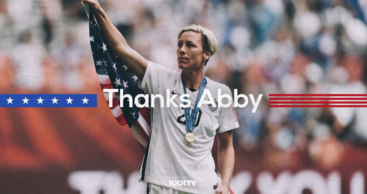 Copa90US's tweet photo. The final stats:
255 caps.
184 goals.
Legend.
#ThanksAbby #OnlyOneAbby https://t.co/b6OlL7jh9q