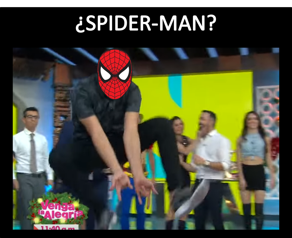 SinPalabrasVLA's tweet photo. ¿spiderman?@elcapiperez https://t.co/msSq1DoGcw