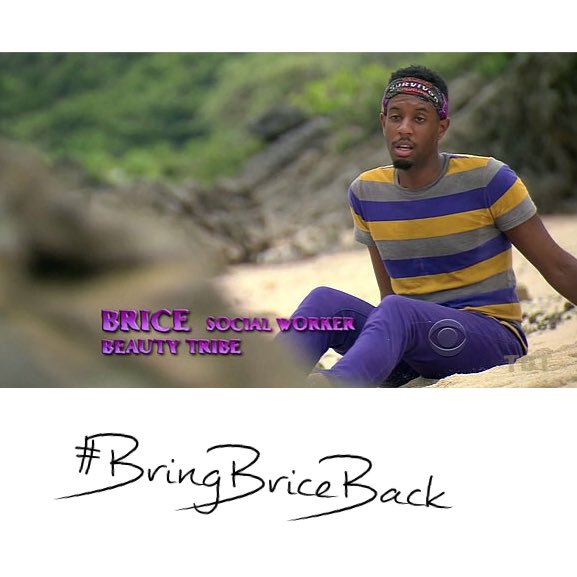 BriceIzyah's tweet photo. This season was so Amazing... I'm ready for war @Survivor_Tweet @JeffProbst #BringBriceBack #TheBriceArmy #Survivor https://t.co/5QSRiZgkRG