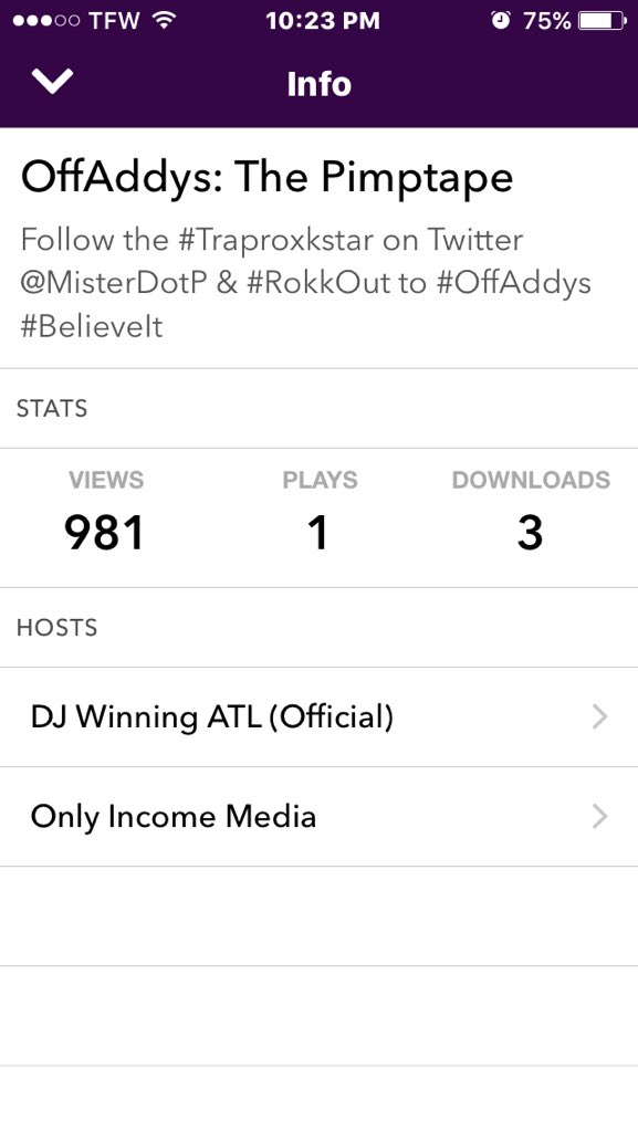 mrSwish55555's tweet photo. Y'all go get the motha FUCKIN TAPE ❗️😈 #oFfAdDyS THE PIMPTAPE 🎶😩 #freeGUCCI https://t.co/8yPqqo9OpQ
