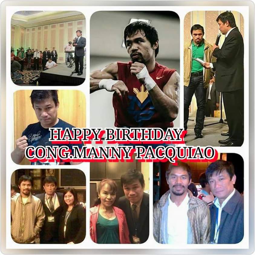 Happy Birthday CongSenator Manny Pacquiao.
GOD bless. 