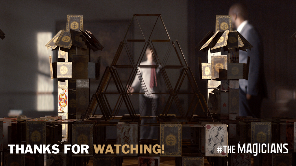 MagiciansSYFY's tweet image. RT if you loved tonight's episode of #TheMagicians. 👓🔮💫 #UnauthorizedMagic