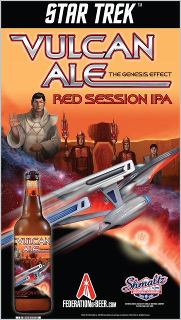 VulcanAle's tweet photo. @craazyville @FedofBeer So stoked to see that you enjoyed @ShmaltzBrewing #GenesisEffect ! LLA...Prost! https://t.co/ekcjfxc2On