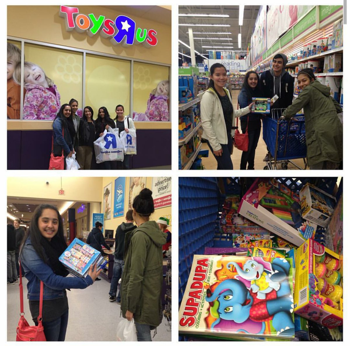 LTInteractClub's tweet image. Buying toys for the disadvantaged children! Go Interact!