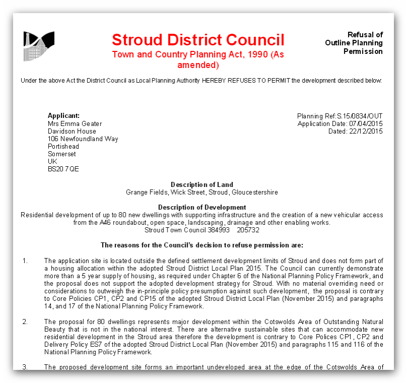 saveourAONB's tweet photo. #ChristmasEve best Christmas present ever as decision notice published to #SaveGrangeFields https://t.co/uzRIQ4OUxv