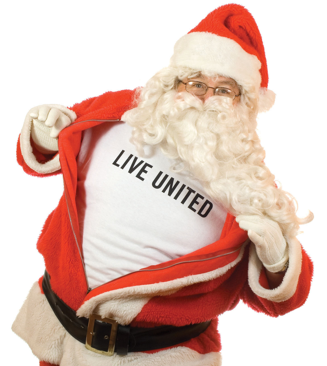 UnitedWay's tweet photo. Take it from Santa, it's way more fun to be generous during the holidays. Give today: https://t.co/nCqA9RNyT9 https://t.co/NdBTLHPsLT