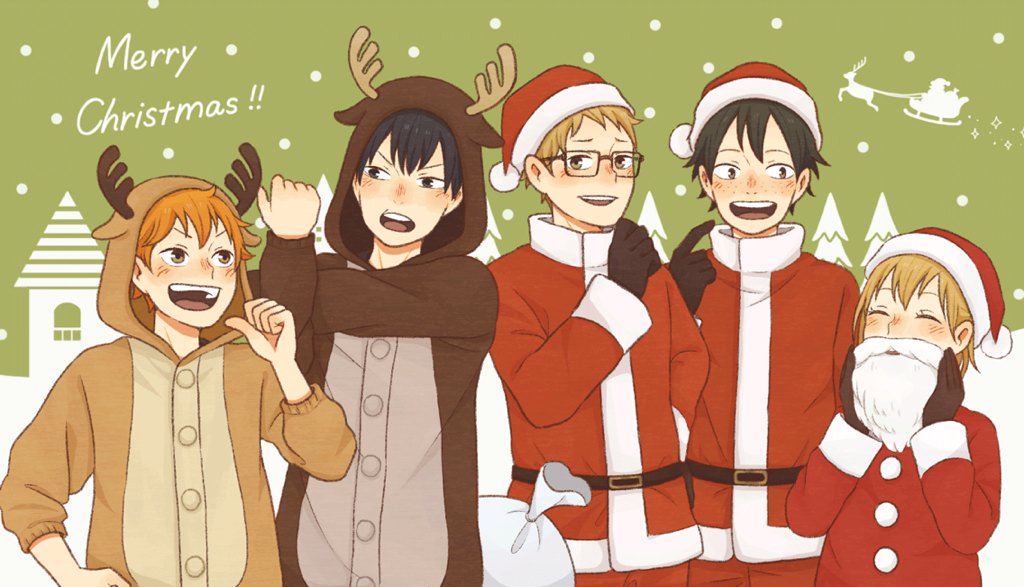 「1年ズでメリークリスマス〜! 」|らふのイラスト