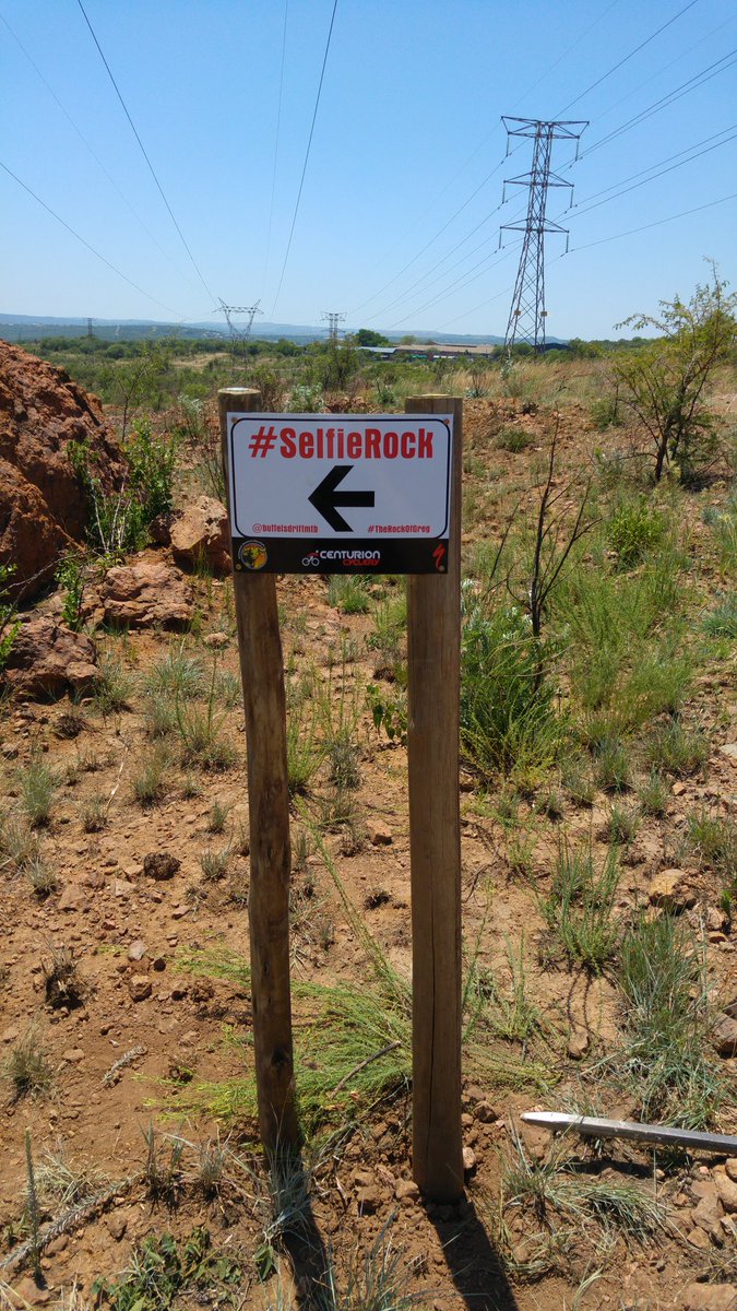 BuffelsdriftMTB's tweet photo. Keep eyes open. We have #SelfieRock signs installed @BuffelsdriftMTB. Tweet us your selfies on the trails. @FTheron https://t.co/LYDPjrUNkz