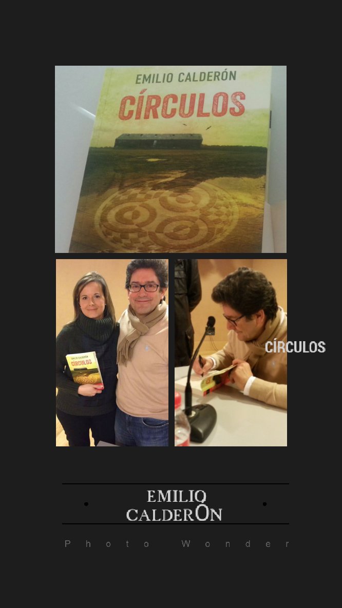 LeoC_MM's tweet photo. #CÍRCULOS. La nueva #NOVELA de @EmilioCalderonM. ¡¡¡MUY #RECOMEMDABLE!!! https://t.co/8Xgb12R4Ci