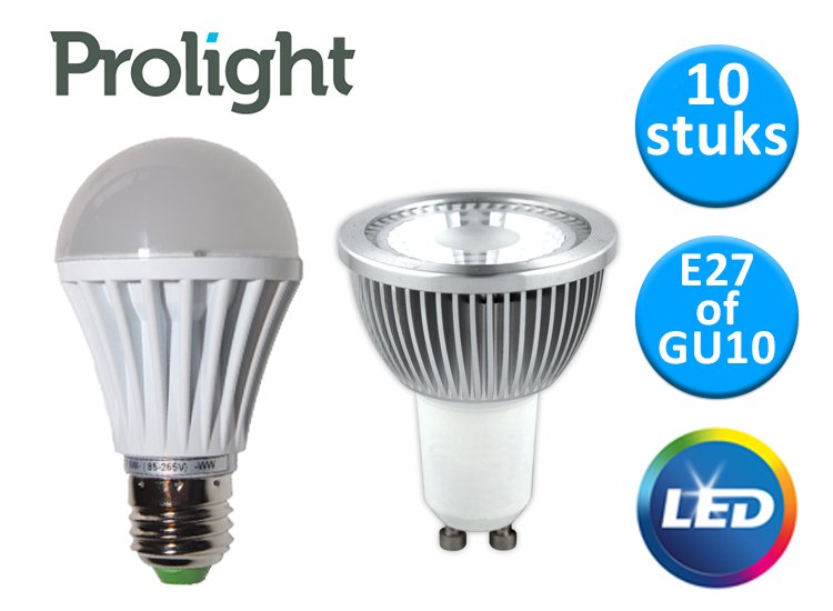 DealDonkeyNL's tweet photo. De deal van de dag is “10 Prolight LED lampen" van €64,95 vanaf €14,95! https://t.co/4BMqtQtY7V https://t.co/Z51qNlU3gc