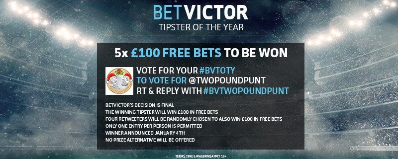 Congratulations <a href="/TwoPoundPunt/">TwoPoundPunt</a> you're in the final three of this year's #BVTOTY 

Keep those votes coming in!