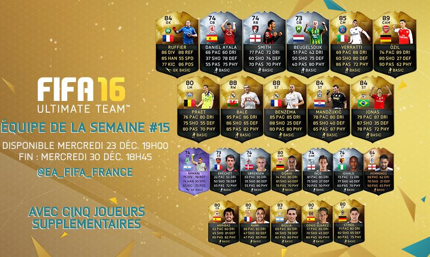 ChrisGamesOff's tweet photo. L'équipe de la semaine #15 https://t.co/iSHSWMeooW