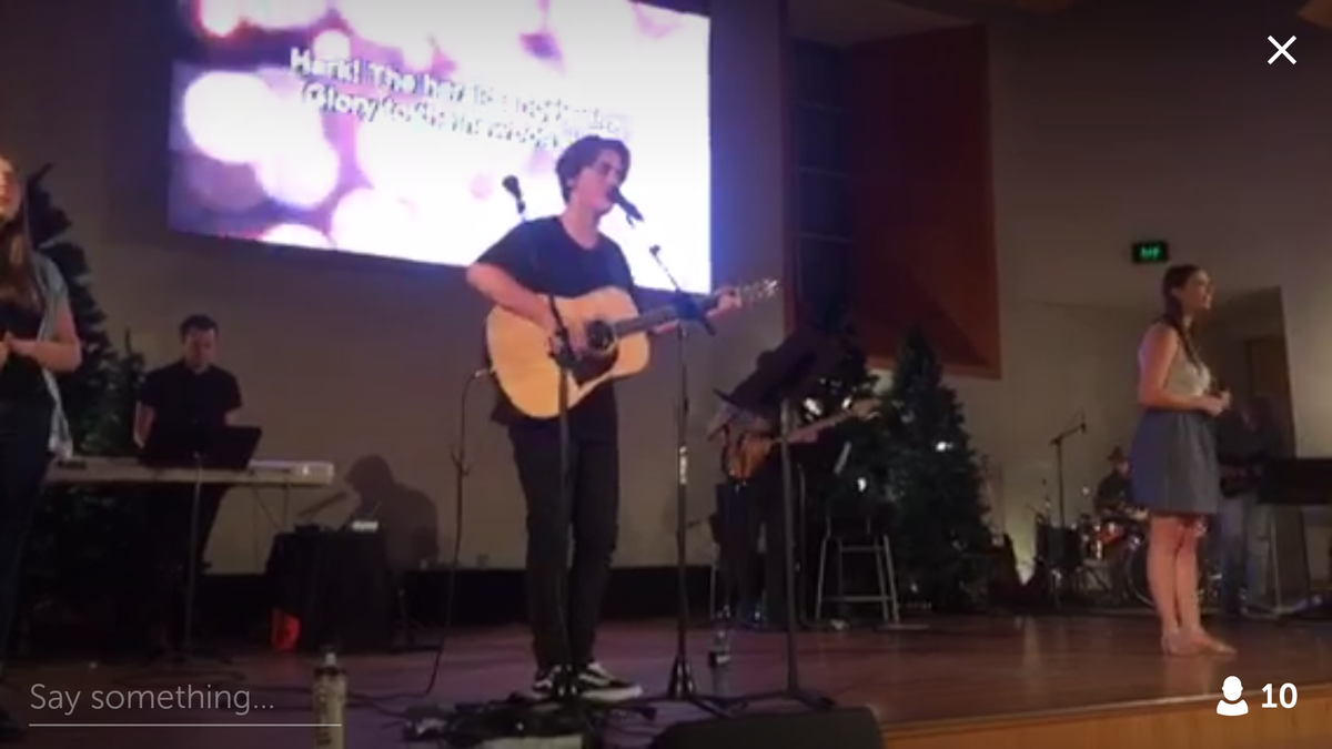 JourneyUC's tweet photo. Watch on #Periscope: Journey UC - Christmas Eve Service https://t.co/6qktfL5qPO https://t.co/cUBFebJokX