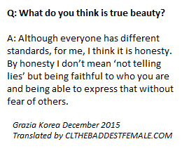BaddestFemaleCL's tweet photo. What is true beauty to CL? 💖 https://t.co/XSZhkXxozv https://t.co/H5qZvI54kt