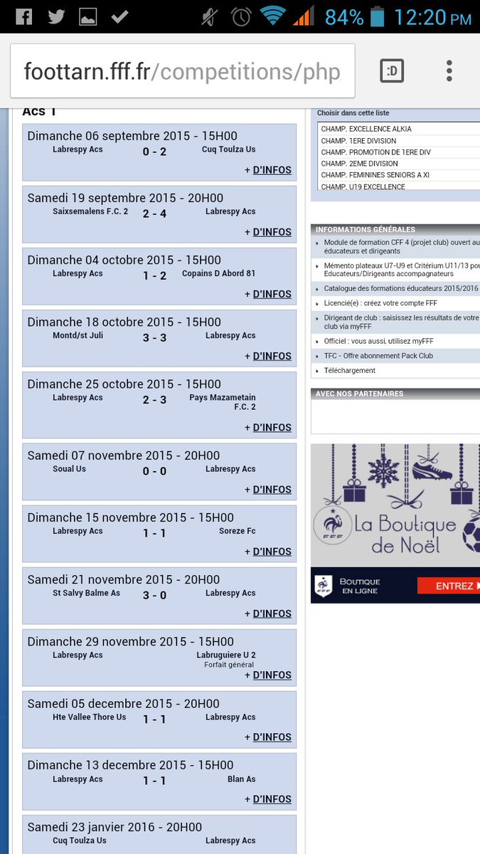 AcsLabrespy's tweet photo. Bilan de l'équipe seniors en 1er division : 1V 5N 4D . Meilleur Buteur : Gaëtan massaroto 6but . Éliminé des coupes. https://t.co/VLOoSzela8