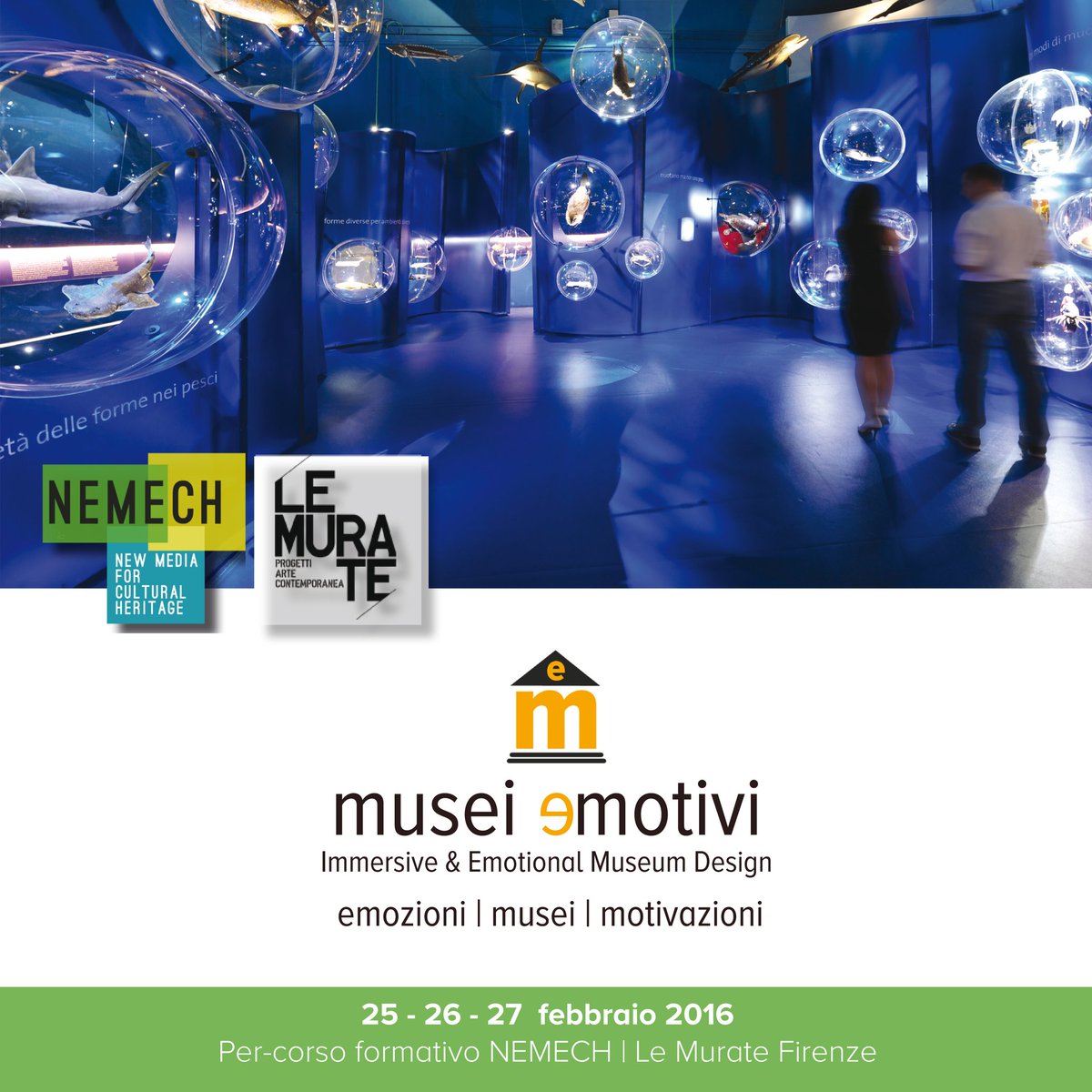 nemech_unifi's tweet photo. Iscrizioni Percorso #museiemotivi 25/27FEB #Emozioni #Motivazioni  #NewMedia https://t.co/YYXvKsOwmN @LeMuratePAC https://t.co/jSGHgFN9Vu