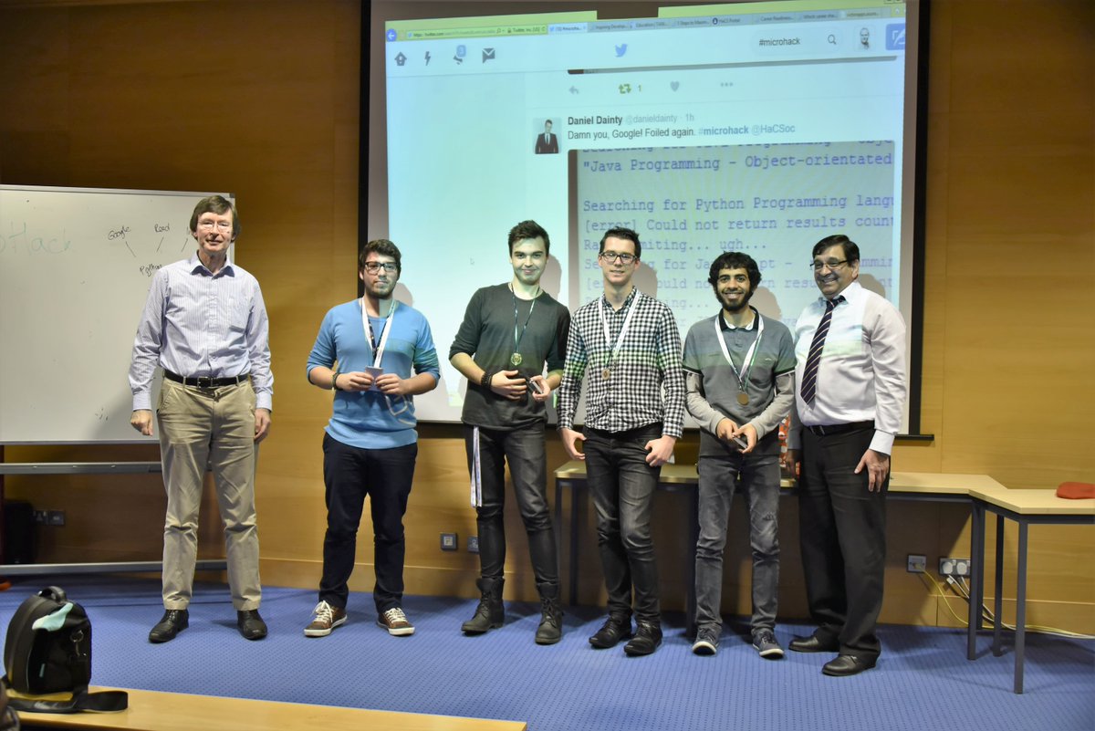 HaCSBCU's tweet photo. Some photos from our @Azure themed #MicroHack on the 16th December. It was a great day of programming, pizza and fun https://t.co/2yAmrsps7v