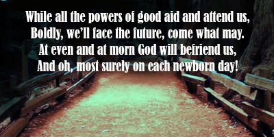 The poem and biographical comments are from bonhoefferblog.wordpress.com/2008/04/04/mor…