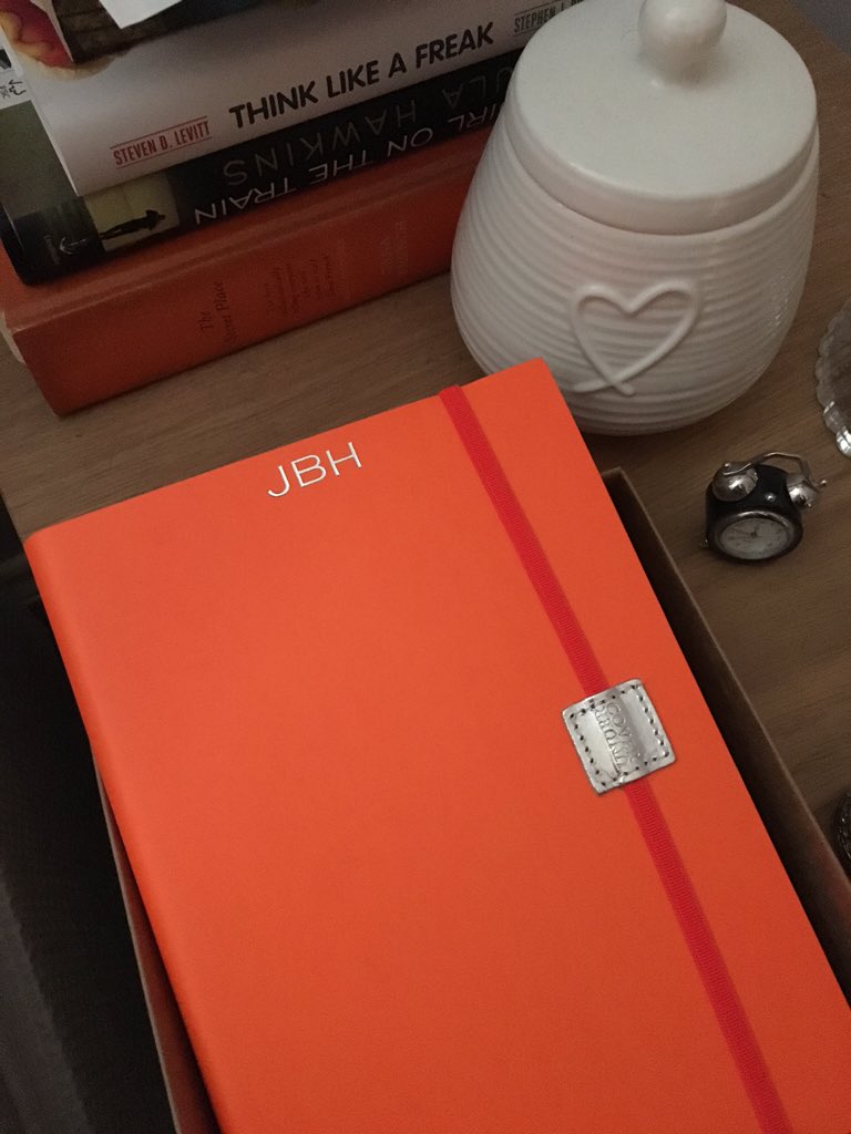 Stationary heaven 💛 What am I going to write in it though?! Might have to start my autobiography 30 years early :)