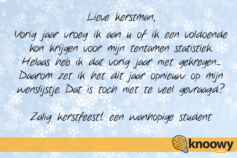 De beste wensen van Knoowy!