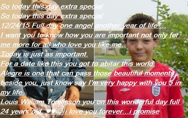 1Di_5Years's tweet photo. #happy_birthday_Louis  ♥
#happy_bDay_booBear ♥
#forever ♥
#iPromise ♥
@Louis_Tomlinson ♥
#Tommo ♥
#iLoveYou ♥
☺♥☺♥☺♥ https://t.co/HtUezYUxP5