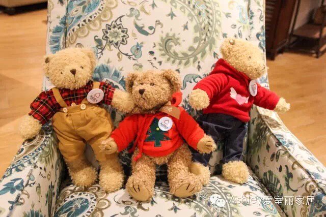 AFHSChina's tweet image. Merry Beary Christmas!🐻 DIY your own Teddy Bear to deliver your best New Year wishes in Ashley Homestore！