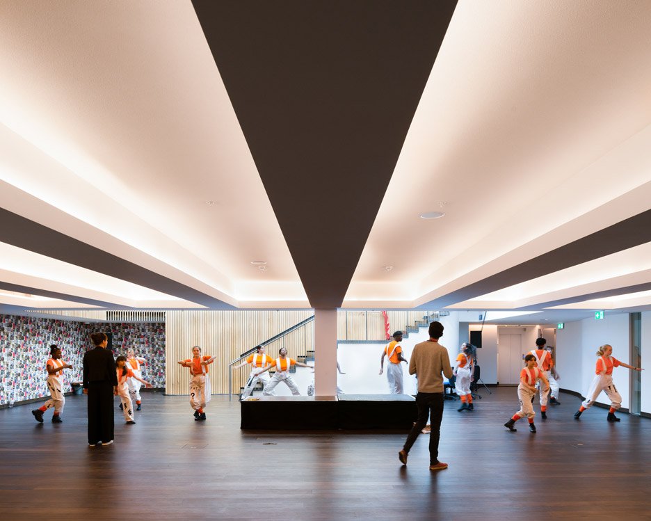 Film and dance studios added to London's Lyric Hammersmith theatre: dezeen.com/?p=819561