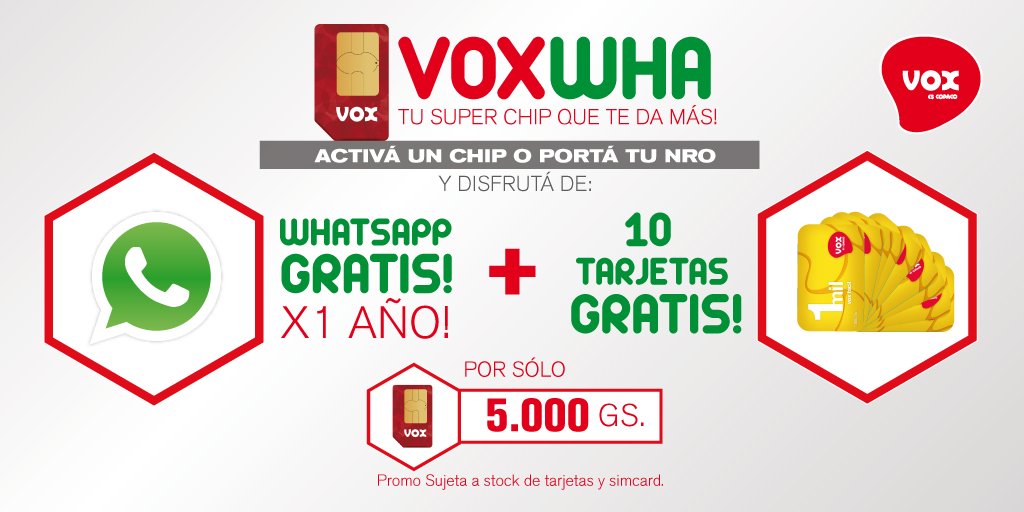 voxpy's tweet photo. Por 5mil llevá tu #CHIPVOX y aprovechá esta promoción de locos por Fin de Año https://t.co/5qkWdd8Vv9
