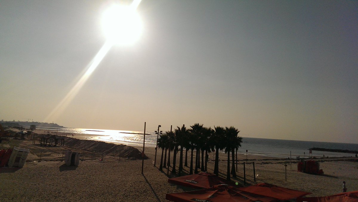 Take my breath away... #TelAviv #Beach