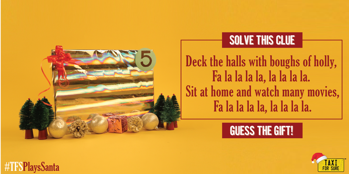 taxiforsure's tweet photo. BIG #contest 5 is here! Solve the clue &amp; ans. with your booking ID to win this gift worth Rs. 7,000! #ContestAlert https://t.co/iB8TQrREtg