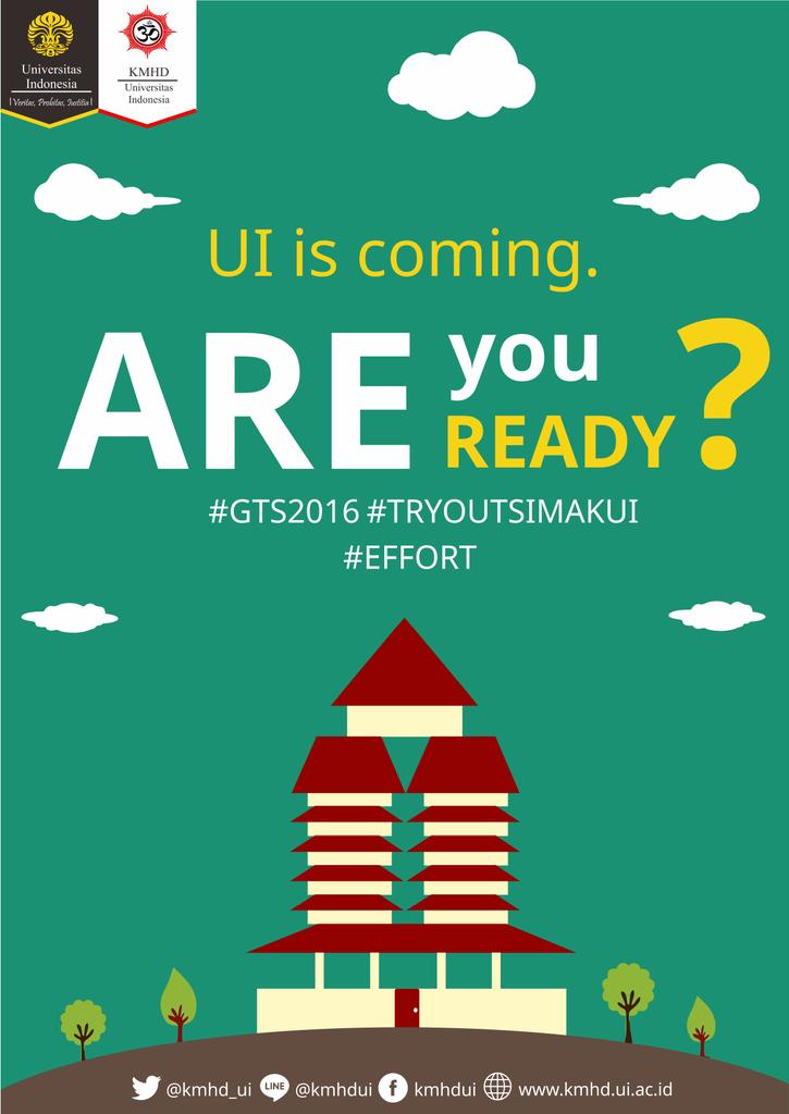 KMHD_UI's tweet image. [COMING SOON]

On January 2016

KMHD UI Goes To School dan Try Out SIMAK UI

#GTS2016 #TRYOUTSIMAKUI
#InBALI #EFFORT