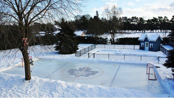 Darren Dreger On Twitter Very Jealous Of The Backyard Rink