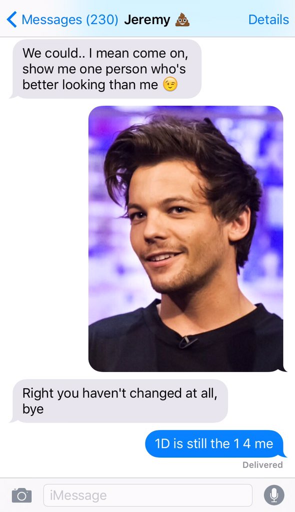 I texted my ex the lyrics to History and...